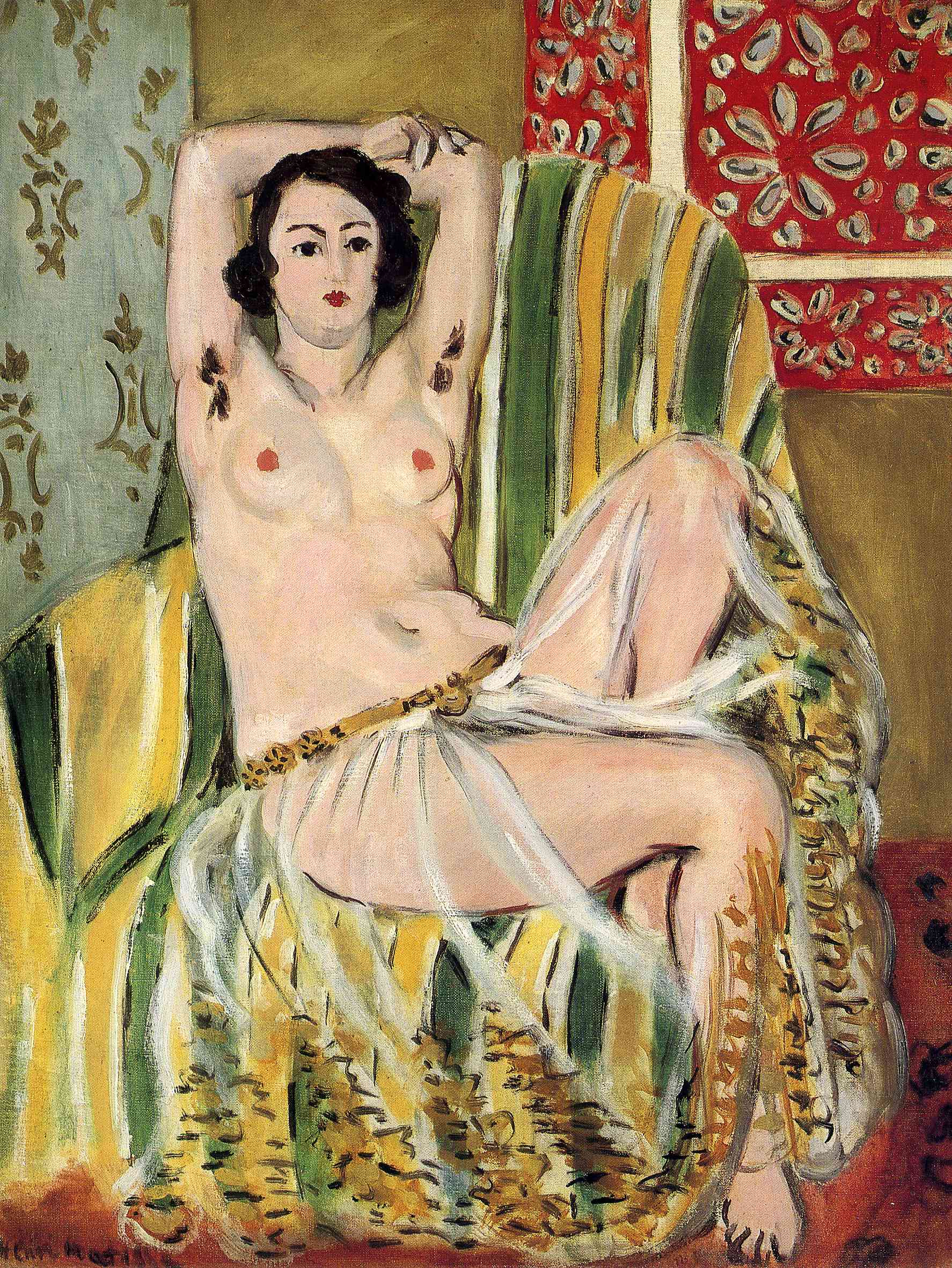 Henri Matisse - Moorish Woman with Upheld Arms 1923